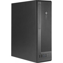 Корпус Chieftec UNI BE-10B-300 mATX , БЖ 300W, SLIM FF