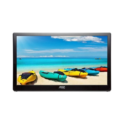 Монітор 15.6 AOC I1659FWUX, IPS, USB, колонки, чорний