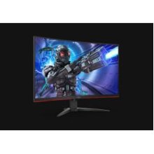 Монітор 31.5 AOC C32G2ZE/BK, VA, 240Гц, вигнутий, DP, HDMI x 2, чорний