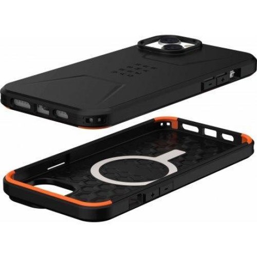 Чохол UAG для Apple iPhone 14 Plus Civilian Magsafe, Black