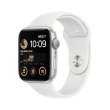 Смарт годиннки Apple Watch SE 2 GPS 40mm Silver Aluminium Case with White Sport Band (MNJV3)