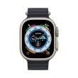 Смарт годиннки Apple Watch Ultra GPS + Cellular, 49mm Titanium Case with Midnight Ocean Band (MQFK3)