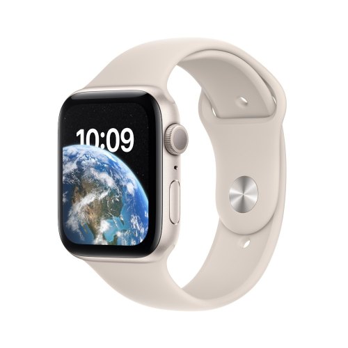 Смарт годиннки Apple Watch SE 2 GPS 44mm Starlight Aluminium Case with Starlight Sport Band (MNJX3)