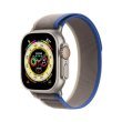 Смарт годиннки Apple Watch Ultra GPS + Cellular, 49mm Titanium Case with Blue/Gray Trail Loop - S/M (MNHL3)