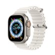 Смарт годиннки Apple Watch Ultra GPS + Cellular, 49mm Titanium Case with White Ocean Band (MNHF3)