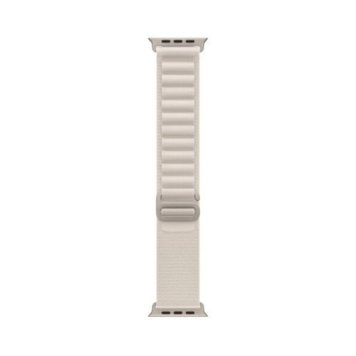 Смарт годиннки Apple Watch Ultra GPS + Cellular, 49mm Titanium Case with Starlight Alpine Loop - Medium (MQFR3)
