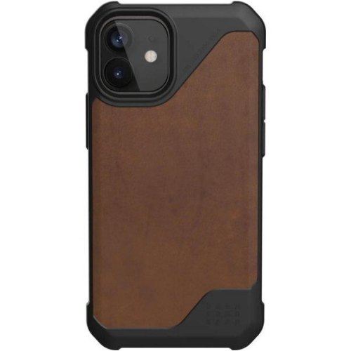 Чохол UAG для iPhone 12 Mini Metropolis LT, Leather Brown