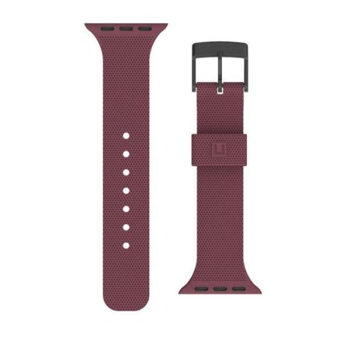 Ремінець UAG [U] для Apple Watch 44/42 [U] Dot Silicone, Aubergine