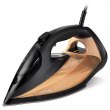 Праска Philips 7000 Series, 2800Вт, 300мл, паровий удар -250гр, постійна пара - 50гр, нерж. сталь, чорно-золотий