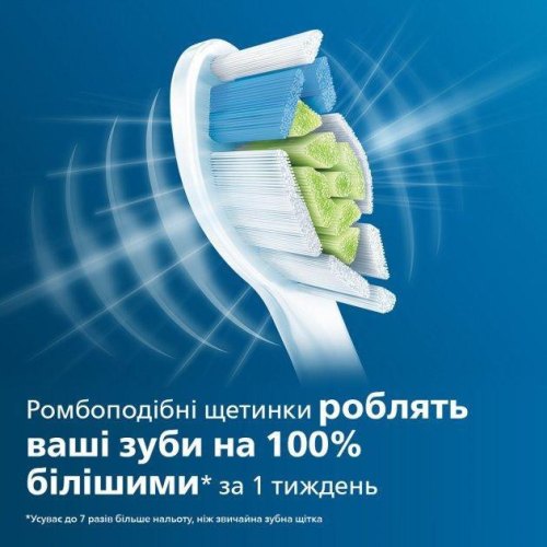 Зубна електрощітка PHILIPS HX6062/10 см.насадка W Optimal White