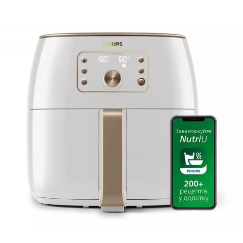 Мультипіч Philips Premium Ovi Smart XXl, 2225Вт, чаша-7.3л, сенсорне керув., пластик, білий