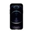 Чохол Spigen для iPhone 12 / 12 Pro Rugged Armor, Matte Black