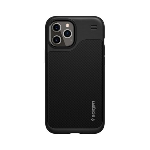 Чохол Spigen для iPhone 12 / 12 Pro Hybrid NX, Matte Black