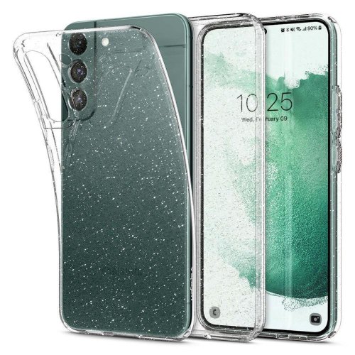 Чохол Spigen для Samsung Galaxy S22 Liquid Crystal Glitter, Crystal Quartz