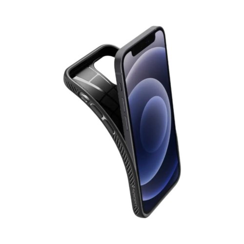 Чохол Spigen для iPhone 12 mini Liquid Air, Matte Black
