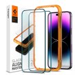 Захисне скло Spigen для Apple Iphone 14 Pro Max Glas tR Align Master FC (2 Pack), Black