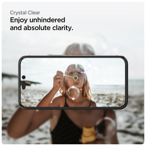 Захисне скло Spigen для Apple Iphone 14 Pro Max Glas tR Align Master FC (2 Pack), Black