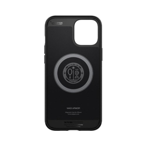 Чохол Spigen для Apple iPhone 12 Pro Max Mag Armor, Black