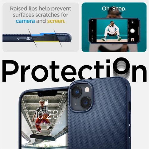 Чохол Spigen для Apple Iphone 14 Mag Armor MagFit, Navy Blue