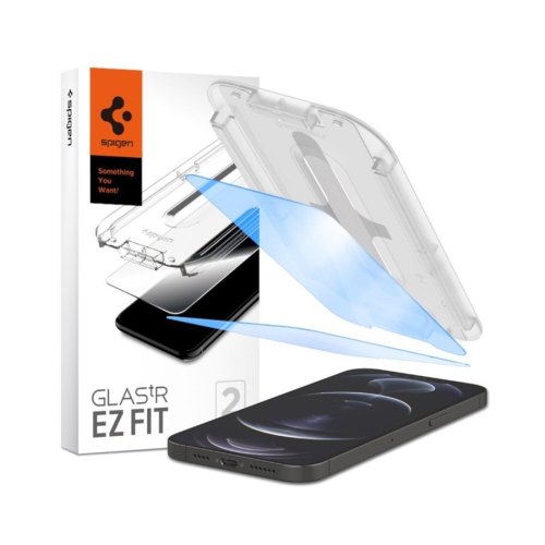Захисне скло Spigen для Apple Iphone 13 Pro Max tR EZ Fit Transparency Sensor Open (Anti-BlueLight/2P)