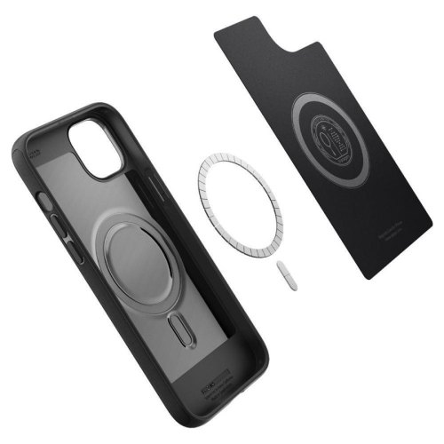 Чохол Spigen для Apple iPhone 14 Mag Armor MagFit, Matte Black