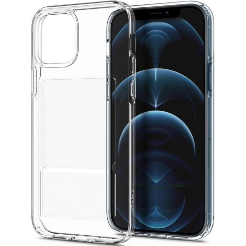 Чохол Spigen для Apple iPhone 12 /12 Pro Crystal Slot, Crystal Clear