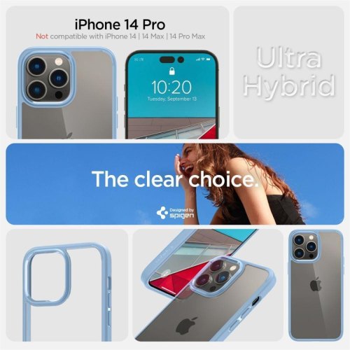 Чохол Spigen для Apple iPhone 14 Pro Ultra Hybrid, Sierra Blue