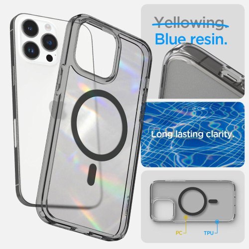 Чохол Spigen для iPhone 14 Pro Ultra Hybrid MagFit Frost Black