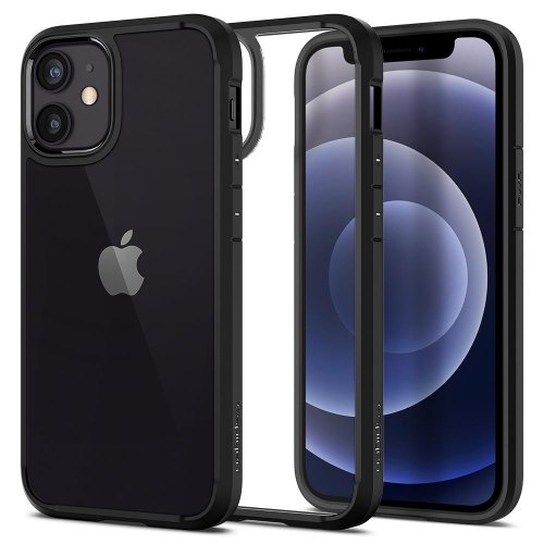 Чохол Spigen для iPhone 12 mini Crystal Hybrid, Matte Black