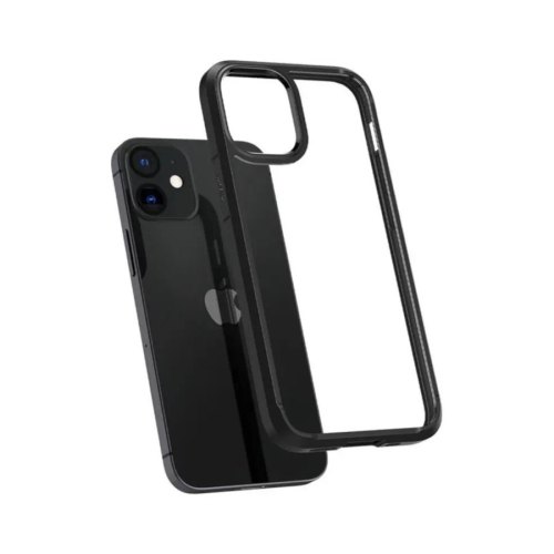 Чохол Spigen для iPhone 12 mini Crystal Hybrid, Matte Black