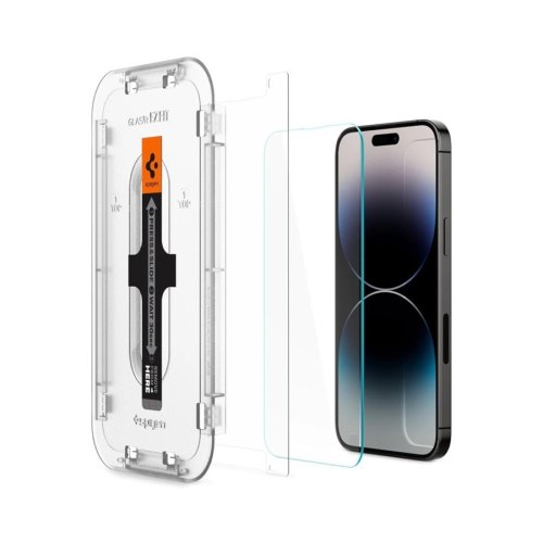 Захисне скло Spigen для Apple Iphone 14 Pro Max Glas tR EZ Fit (2 Pack), Clear