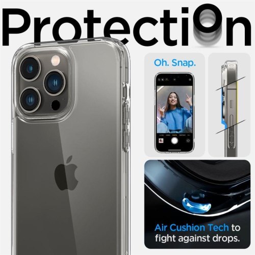 Чохол Spigen для Apple iPhone 14 Pro Ultra Hybrid, Crystal Clear