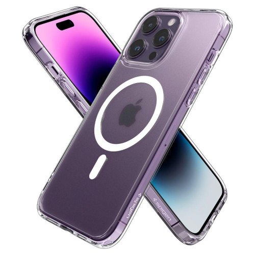 Чохол Spigen для Apple iPhone 14 Pro Ultra Hybrid MagFit, Frost Clear