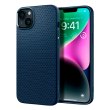 Чохол Spigen для Apple iPhone 14 Plus Liquid Air, Navy Blue