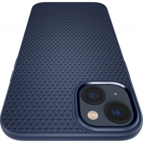 Чохол Spigen для Apple iPhone 14 Plus Liquid Air, Navy Blue
