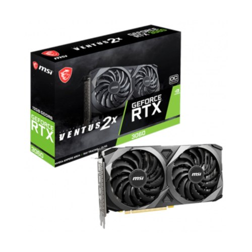 Відеокарта MSI  GeForce RTX 3060 12GB GDDR6 VENTUS 2X OC