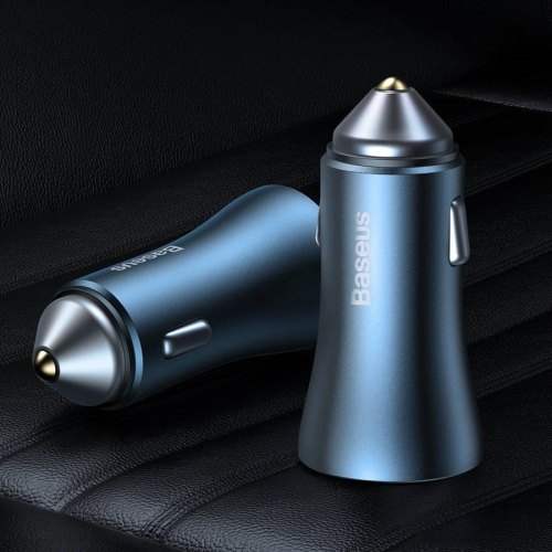 АЗП Baseus Pro Dual Quick U+C 40W(CCJD-03) Blue