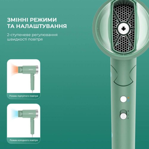 Фен для волосся Jimmy F2 Mint Green