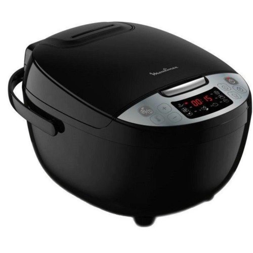 Мультиварка Moulinex SimplyCook, 750Вт, чаша-4л, сенсорне керув., пластик, чорний