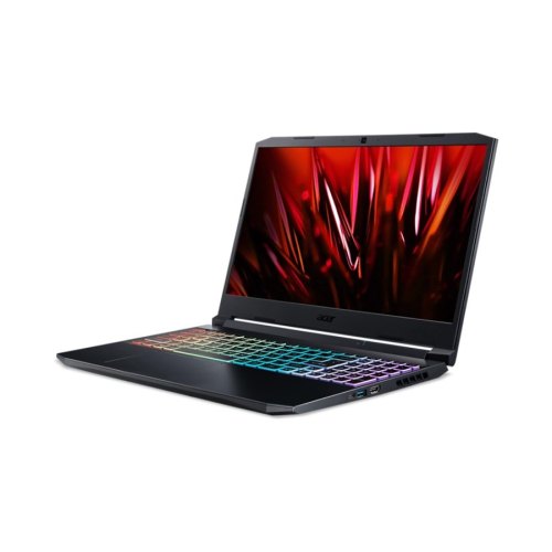Ноутбук Acer 15.6FI/i5-11400H/16/512/RTX 3060 6GB/DOS/S  Black Nitro 5 AN515-57-54LP
