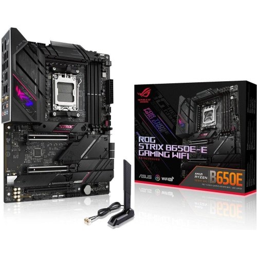 Материнcька плата Asus ROG STRIX B650E-E GAMING WIFI sAM5 B650 4xDDR5 M.2 USB HDMI-DP WiFi BT