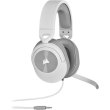 Гарнітура ігрова дротова, Corsair HS55 Stereo Headset White (CA-9011261-EU)