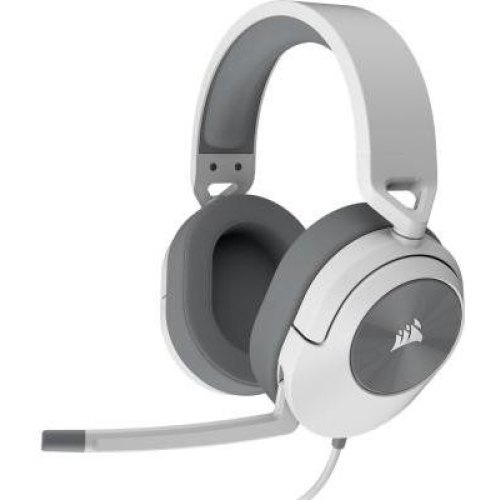 Гарнітура ігрова дротова, Corsair HS55 Stereo Headset White (CA-9011261-EU)