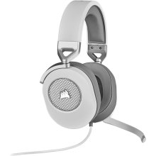 Гарнітура ігрова дротова, Corsair HS65 Surround Headset White (CA-9011271-EU)
