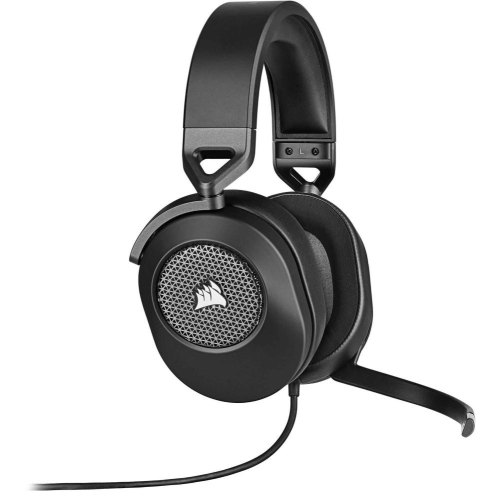 Гарнітура ігрова дротова, Corsair HS65 Surround Headset Carbon (CA-9011270-EU)
