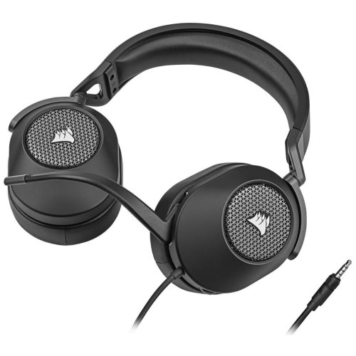 Гарнітура ігрова дротова, Corsair HS65 Surround Headset Carbon (CA-9011270-EU)