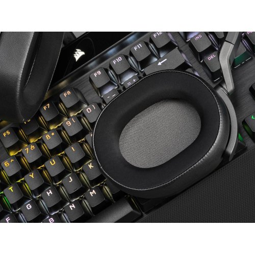 Гарнітура ігрова дротова, Corsair HS65 Surround Headset Carbon (CA-9011270-EU)