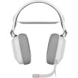 Гарнітура ігрова дротова, Corsair HS80 RGB Headset White (CA-9011238-EU)