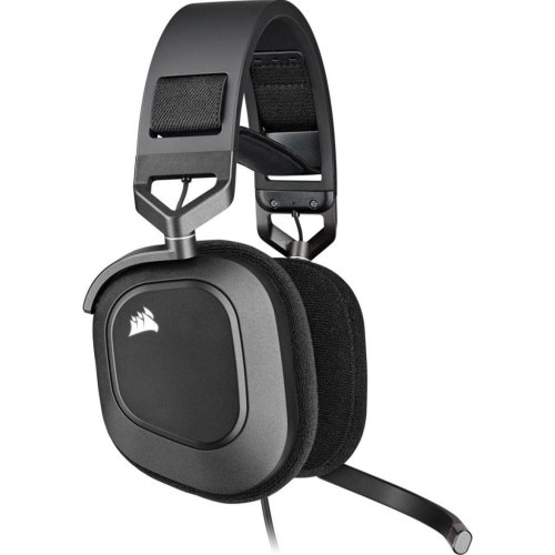 Гарнітура ігрова дротова, Corsair HS80 RGB Headset Carbon (CA-9011237-EU)