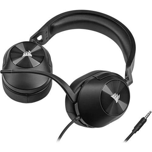 Гарнітура ігрова дротова, Corsair HS55 Stereo Headset Carbon (CA-9011260-EU)